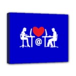 Online Dating Canvas 10  x 8  (Stretched)