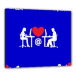 Online Dating Canvas 24  x 20  (Stretched)