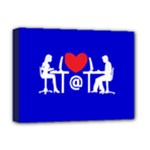 Online Dating Deluxe Canvas 16  x 12  (Stretched) 