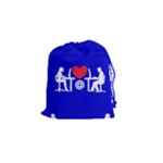 Online Dating Drawstring Pouch (Small)