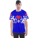 Online Dating Men s Sport Mesh Tee