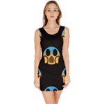 scream Emojis Bodycon Dress