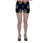 scream Emojis Skinny Shorts