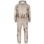 mens barber Hooded Jumpsuit (Men)