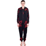 one hundred Emoji Hooded Jumpsuit (Ladies)