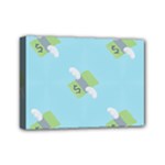 winged money Emoji  Mini Canvas 7  x 5  (Stretched)