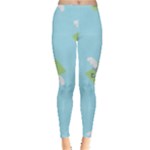 winged money Emoji  Leggings 