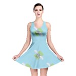 winged money Emoji  Reversible Skater Dress