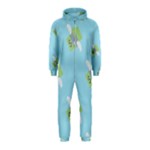 winged money Emoji  Hooded Jumpsuit (Kids)