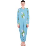 winged money Emoji  OnePiece Jumpsuit (Ladies)