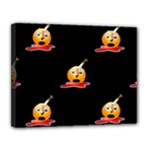 bloody Emoji Canvas 14  x 11  (Stretched)