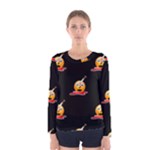 bloody Emoji Women s Long Sleeve T-shirt