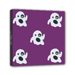 ghost Emoji  Mini Canvas 6  x 6  (Stretched)