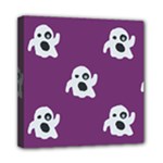 ghost Emoji  Mini Canvas 8  x 8  (Stretched)