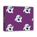 ghost Emoji  Canvas 10  x 8  (Stretched)