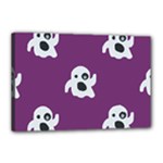 ghost Emoji  Canvas 18  x 12  (Stretched)