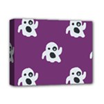 ghost Emoji  Deluxe Canvas 14  x 11  (Stretched)