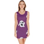 ghost Emoji  Bodycon Dress