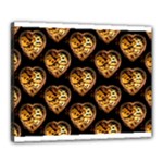 Heart Steampunk Canvas 20  x 16  (Stretched)