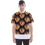 Heart Steampunk Men s Sport Mesh Tee