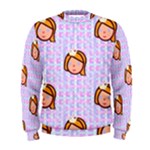 princess emoji Men s Sweatshirt