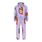 princess emoji Hooded Jumpsuit (Kids)