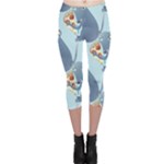 Pizza Rat Capri Leggings 