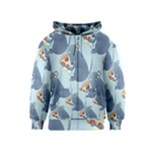 Pizza Rat Kids Zipper Hoodie