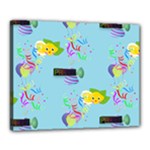 Lemon Party Canvas 20  x 16  (Stretched)