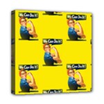 Rosie the riveter Mini Canvas 8  x 8  (Stretched)