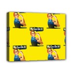 Rosie the riveter Canvas 10  x 8  (Stretched)