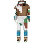 Mexico  Hooded Jumpsuit (Men)