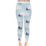 kawaii narwhal Leggings 