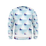 kawaii narwhal Kid s Sweatshirt