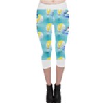 left Shark Capri Leggings 