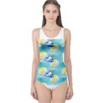 left Shark One Piece Swimsuit