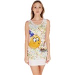 happy birthday emoji Bodycon Dress