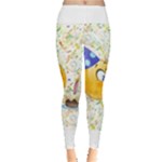 happy birthday emoji Leggings 