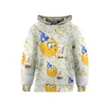 happy birthday emoji Kid s Pullover Hoodie