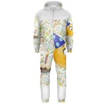 happy birthday emoji Hooded Jumpsuit (Men)