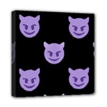 satan Emoji  Mini Canvas 8  x 8  (Stretched)