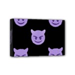 satan Emoji  Mini Canvas 6  x 4  (Stretched)