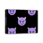 satan Emoji  Mini Canvas 7  x 5  (Stretched)