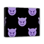 satan Emoji  Canvas 10  x 8  (Stretched)