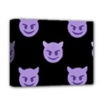 satan Emoji  Deluxe Canvas 14  x 11  (Stretched)