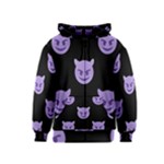 satan Emoji  Kids Zipper Hoodie