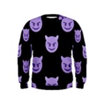 satan Emoji  Kid s Sweatshirt