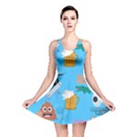 boy Emoji Reversible Skater Dress