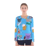 boy Emoji Women s Long Sleeve T-shirt