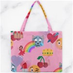 girly Emoji  Mini Tote Bag